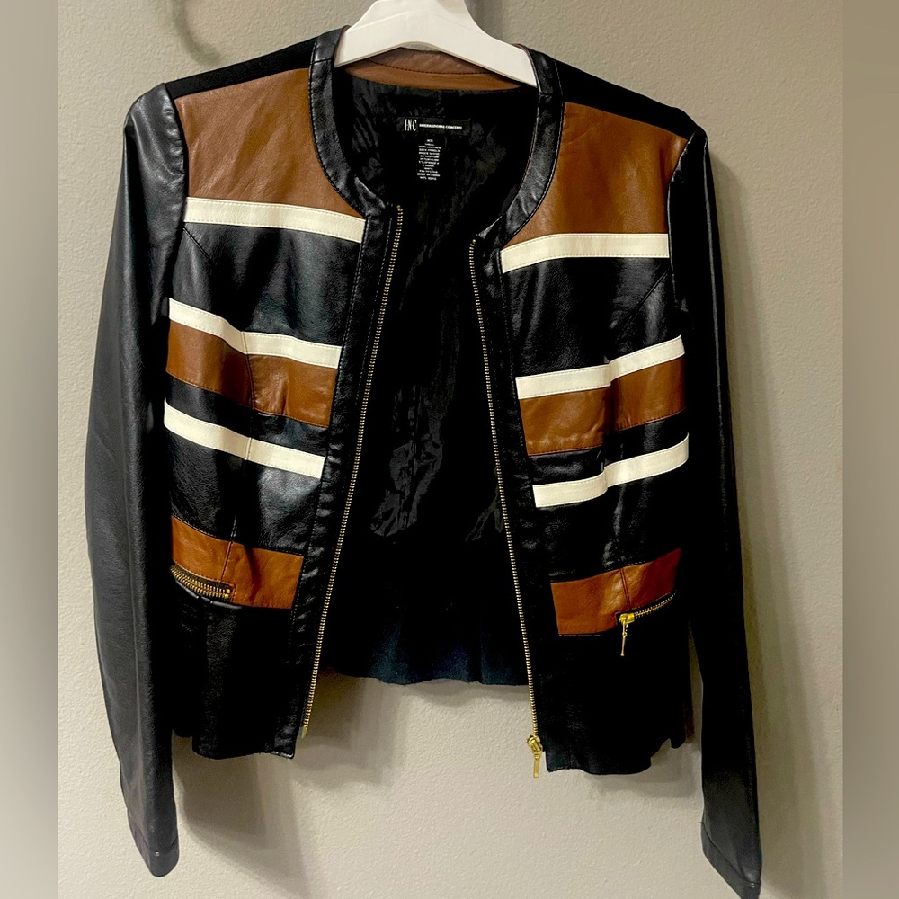 INC International Concepts Peplum Jacket